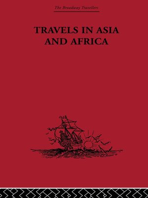 cover image of Travels in Asia and Africa
